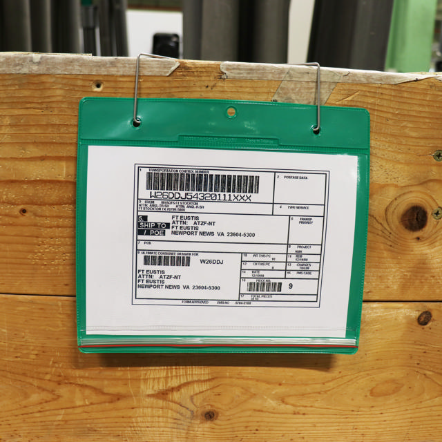 Dry-Zip Anti-moisture Hanging Logistic ID Pocket, A5, Landscape