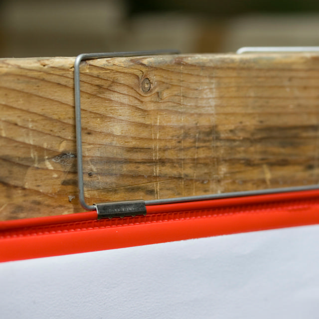 Hanging Reinforced Logistic ID Pocket, A4, Landscape, Side Loading