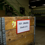 Hanging Reinforced Logistic ID Pocket, A4, Landscape, Side Loading