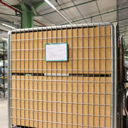 Hanging Reinforced Logistic ID Pocket, A4, Landscape, Side Loading