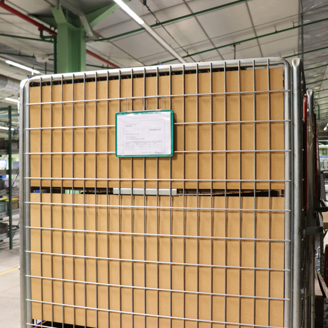 Hanging Reinforced Logistic ID Pocket, A4, Landscape, Side Loading