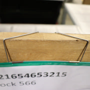 Hanging Reinforced Logistic ID Pocket, A4, Landscape, Side Loading