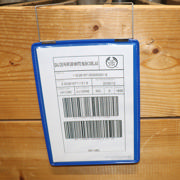 Hanging Reinforced Logistic ID Pocket, A5, Portrait, Side Loading