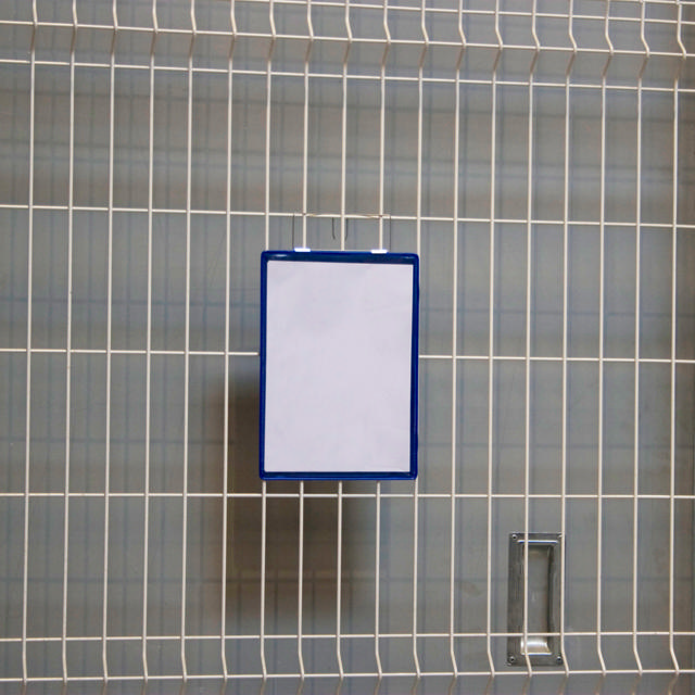 Hanging Reinforced Logistic ID Pocket, A5, Portrait, Side Loading