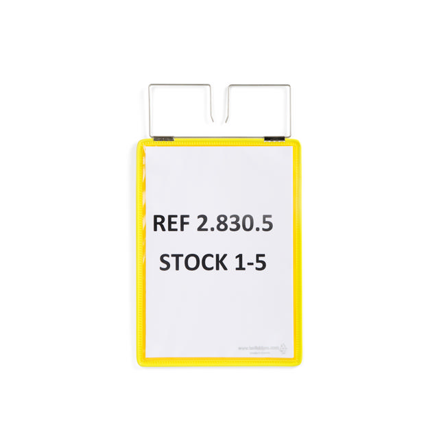 Hanging Reinforced Logistic ID Pocket, A5, Portrait, Side Loading