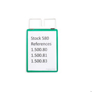 Hanging Reinforced Logistic ID Pocket, A5, Portrait, Side Loading