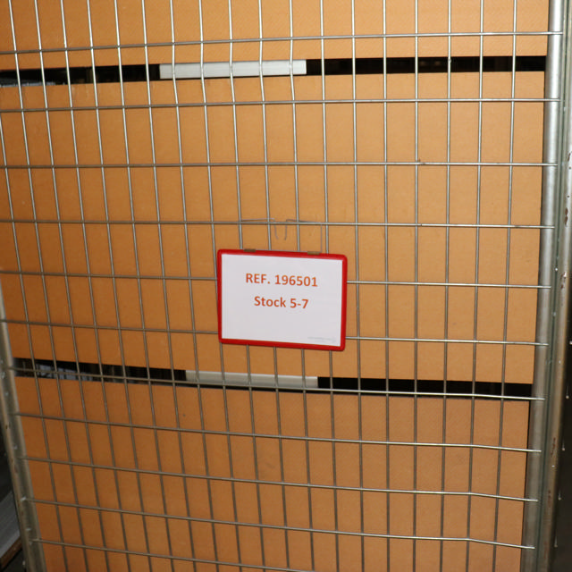 Hanging Reinforced Logistic ID Pocket, A5, Landscape, Side Loading