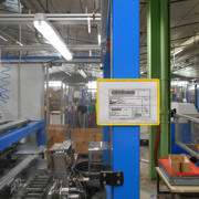 Magnetic Reinforced Logistic ID Pocket, A4, Landscape, Side Loading
