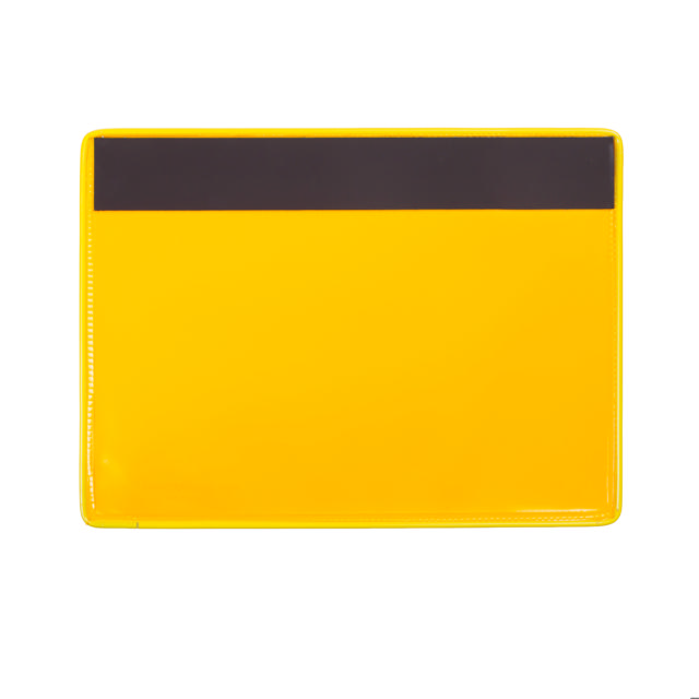 Magnetic Reinforced Logistic ID Pocket, A4, Landscape, Side Loading