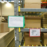 Magnetic Reinforced Logistic ID Pocket, A4, Landscape, Side Loading