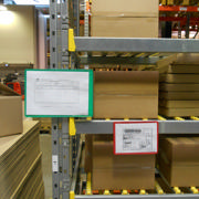 Magnetic Reinforced Logistic ID Pocket, A4, Landscape, Side Loading