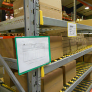 Magnetic Reinforced Logistic ID Pocket, A4, Landscape, Side Loading
