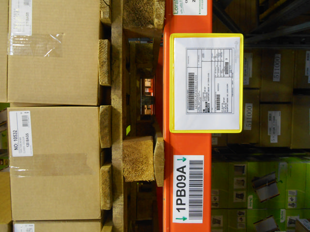 Magnetic Reinforced Logistic ID Pocket, A5, Landscape, Side Loading