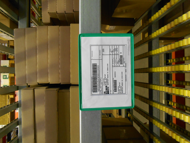 Magnetic Reinforced Logistic ID Pocket, A5, Landscape, Side Loading