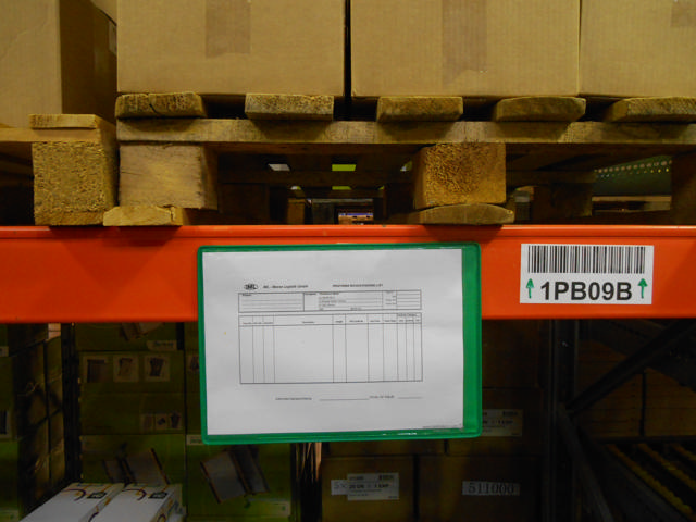 Magnetic Reinforced Logistic ID Pocket, A5, Landscape, Side Loading