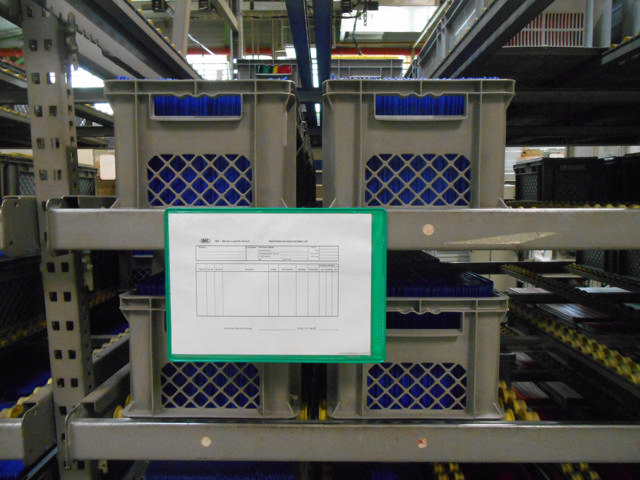 Magnetic Reinforced Logistic ID Pocket, A5, Landscape, Side Loading