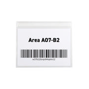 Self-adhesive Logistic ID Pocket, Permanent, A4, Landscape