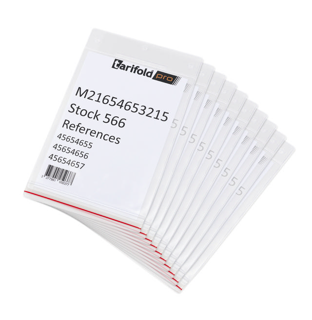 Dry-Zip Anti-moisture Hanging Logistic ID Pocket, A5, Portrait