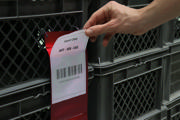 Hanging Logistic ID Pocket with Flap, A6