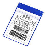 Magnetic Logistic ID Pocket, with Neodymiums and Flap, A4, Portrait