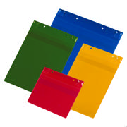 Magnetic Logistic ID Pocket, with Neodymiums and Flap, A4 XL, Portrait