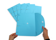Smartfolder Perforated Folder, with Tab, A4