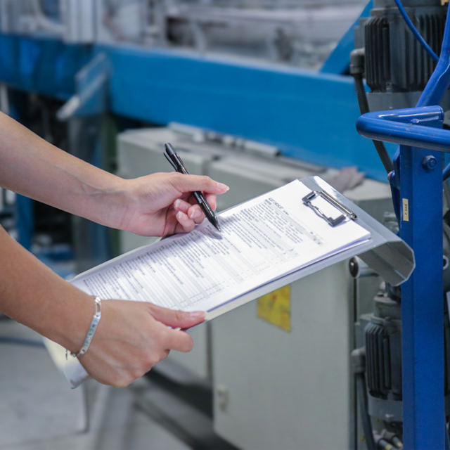 Hanging Clipboard, Aluminium, A4, Portrait