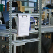 Hanging Clipboard, Aluminium, A4, Portrait