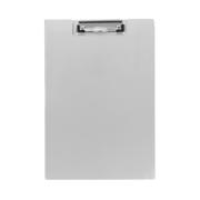 Clipboard with Flap, Aluminium, A4, Portrait