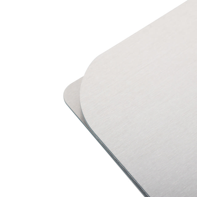 Clipboard with Flap, Aluminium, A4, Portrait