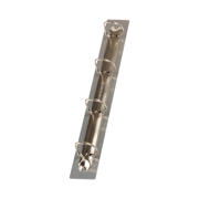 Magnetic 4-Ring Display Support, Aluminium, A4