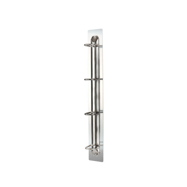 Magnetic 4-Ring Display Support, Aluminium, A4
