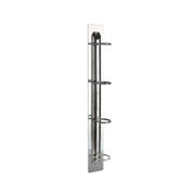 Magnetic 4-Ring Display Support, Aluminium, A4