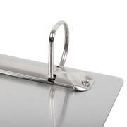 4-ring Display Binder, with Magnetic Attachment, Aluminium, A4, Landscape