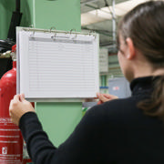 4-ring Display Binder, with Magnetic Attachment, Aluminium, A4, Landscape