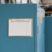 4-ring Display Binder, with Magnetic Attachment, Aluminium, A4, Landscape