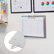 2-ring Display Binder, with Magnetic Attachment, Aluminium, A4, Landscape