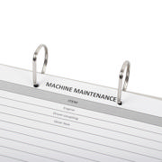 2-ring Display Binder, with Magnetic Attachment, Aluminium, A4, Landscape