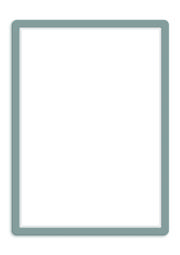 Magneto Self-adhesive Frame Display Pocket, Large Format, Repositionable, A2
