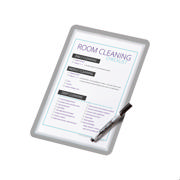 Magneto Self-adhesive Dry Erase Frame Display Pocket, Repositionable, A4