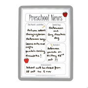 Magneto Self-adhesive Dry Erase Frame Display Pocket, Repositionable, A4