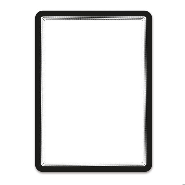 Magneto Window Grip Frame Display Pocket, Repositionable, A4