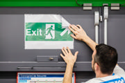 Kang Easy Load Self-adhesive Signage Pocket, Permanent, A3
