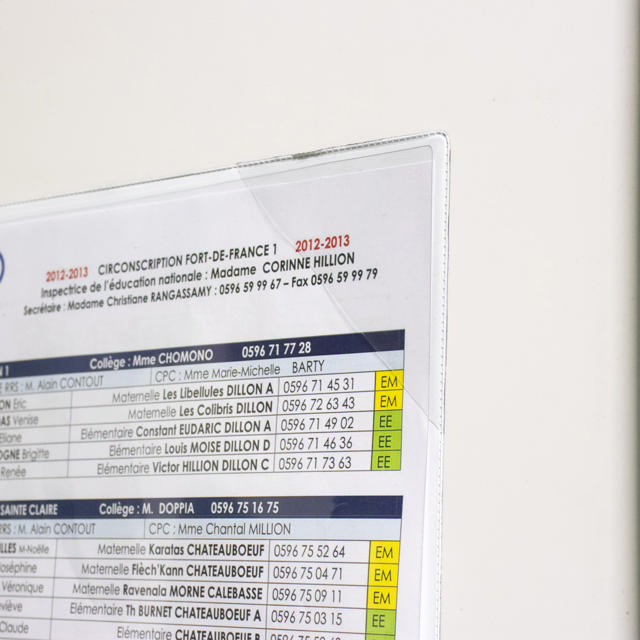 Kang Easy Load Magnetic Signage Pocket, A4