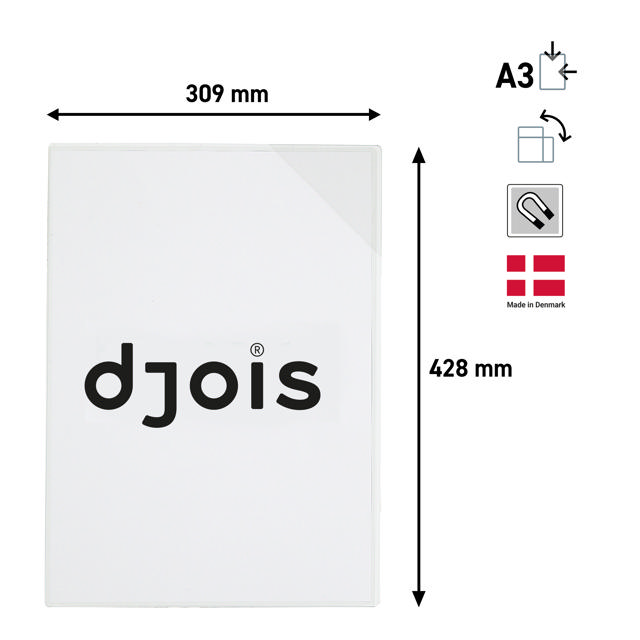 Kang Easy Load Magnetic Signage Pocket, A3