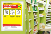 Kang Easy Clic Antimicrobial Self-adhesive Signage Pocket, Repositionable, A4
