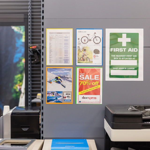 Kang Easy Load Magnetic Signage Pocket, A3