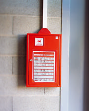 Kang Easy Clic Self-adhesive Signage Pocket, Repositionable, A4, Red Corner
