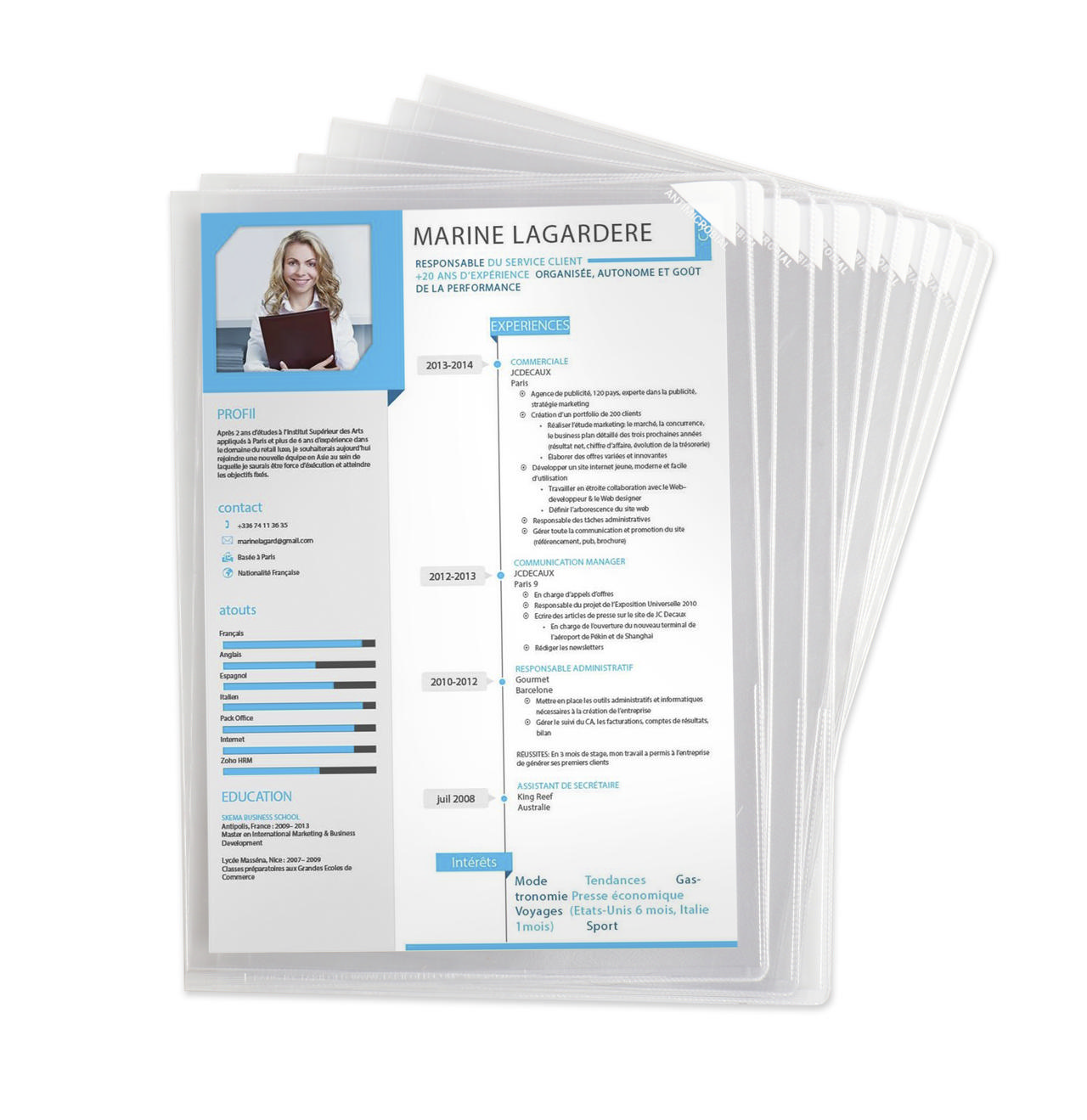 Kang Antimicrobial L-Folder, A4 