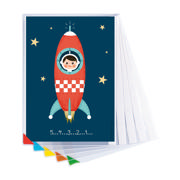 Kang Easy Clic Self-adhesive Signage Pocket, Repositionable, A4, Assorted Corners